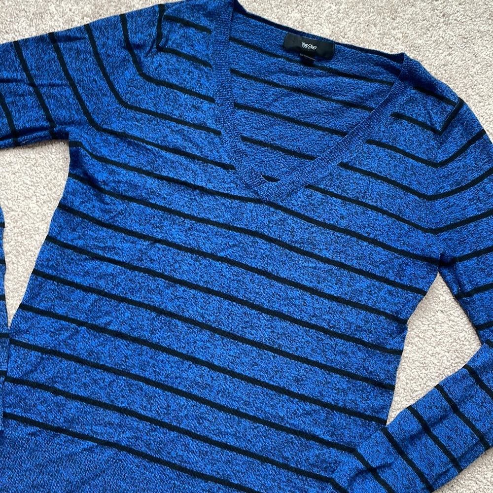 Mossimo Striped V-Neck Sweater